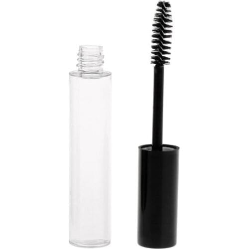 Drop Ship&Wholesale 1PC 10ML Empty Mascara Tube Eyelash Cream Vial/Liquid Bottle/Container Black Cap Oct. 21