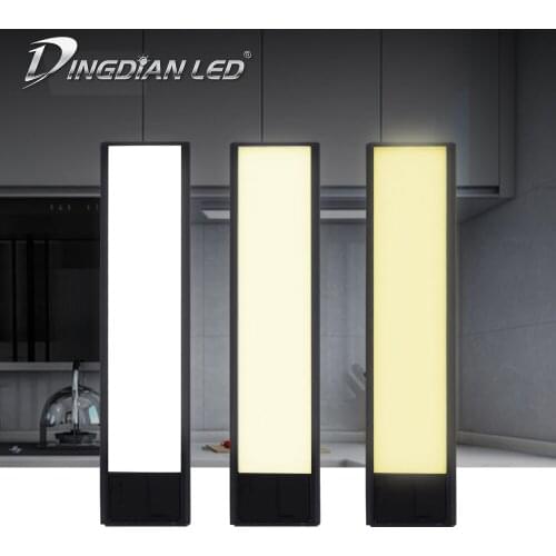 USB Rechargeable LED Wardrobe Light Hand Wave/Body Sensor Night Light DC5V Magnetic Motion Sensor LED Desk Lamp 3 Colors Dimable