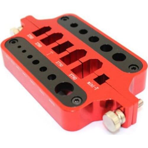 XT60 XT90 Aluminium Alloy Soldering Tool Holder RC Car Drone Welding Station Mini T Plug Connector