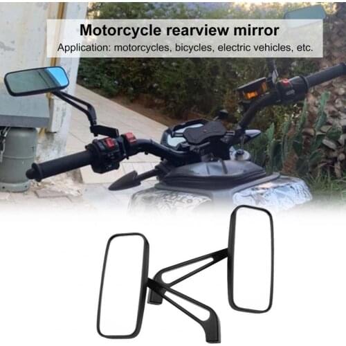 Rearview Mirrors Replacement Anti-dazzling Black Modification Motorcycle Side Mirrors for Motorbikes accessories Mirrors