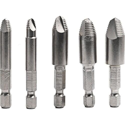 Hige quality 1pcs double Side Drill Out Damaged Screw Extractor Out Remover Handymen Broken Bolt Stud Removal Tool