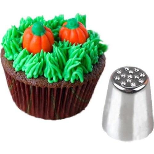 1 Pcs Cake Nozzle Cream Grass Hair Icing Piping Nozzle Cake Cupcake Decorating Tip Tools Kitchen Baking Accessories