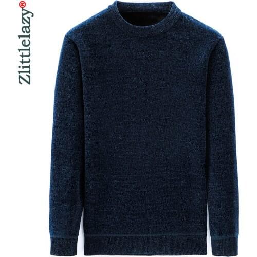 2020 new casual knitted thick sweater men pullover clothing fashion solid clothes knit winter warm mens sweaters pullovers 1211