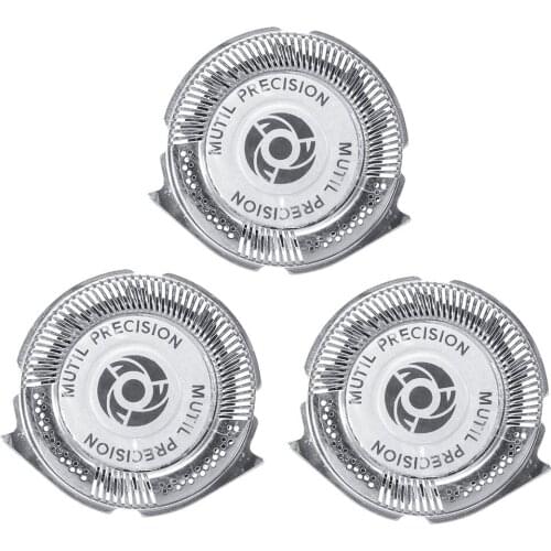 3Pcs/Set Shaving Heads Replacement Shaver Heads Multi Precision Razor Head Blades for Philips Norelco Series 5000
