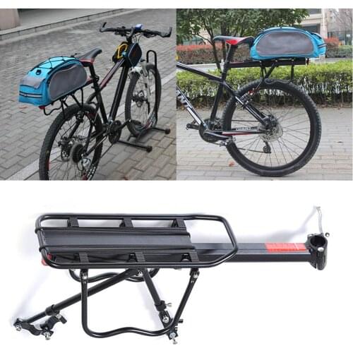 MTB Bike Rear Shelf Rack Bicycle Rear Seat Luggage Pannier Carrier Cycling Back Rack Aluminum alloy Bicycle Accessories