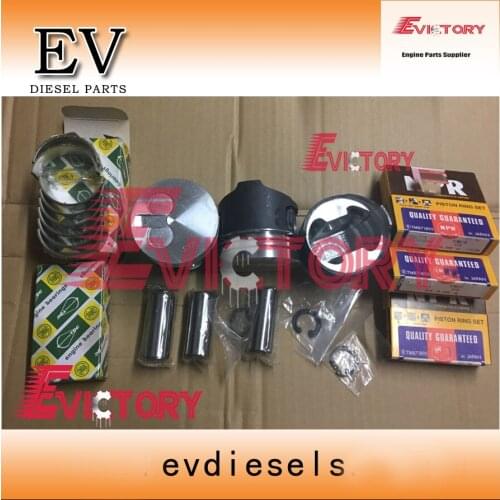 EV For Yanmar engine overhaul kit 3TNV70 piston +ring +gasket+bearing for IHI-17VX