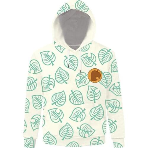 Game Animal Cosplay Crossing Tom Nook 3D Print Hoodie Tops Cosplay Hooded Hoodie Sweatshirt Pullover For Kids