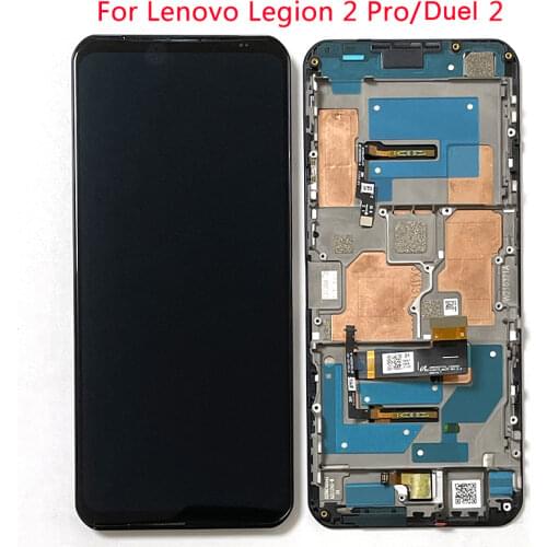 Original Amole 6.92" For Lenovo Legion 2 Pro LCD Screen Display Frame+Touch Panel Digitizer For Lenovo Legion2 Pro 2Pro Display