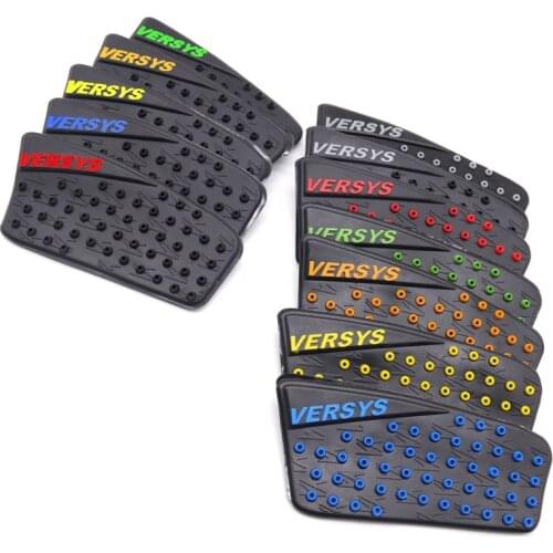Motorcycle Anti slip Tank Pad Side Gas Knee Grip Pads Protector Stickers For Kawasaki KLE650 Versys 650 1000