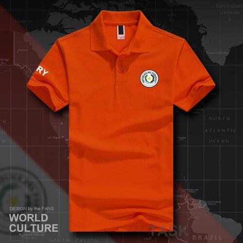 Republic of Paraguay PRY polo shirts men short sleeve white brands printed for country 2018 cotton nation emblem new fashion