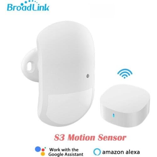 Broadlink Smart Home Security System Door Sensor S3 Hbu Kit Magnetic Anti Theft Burglar Alarm Door Sensor Work With Alexa Google