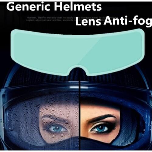 Universal Motorcycle Helmet Optional Clear Rainproof Film Anti Rain Film Anti-Fog Patch Screen for K3 K4 AX8 LS2 HJC MT Helmets
