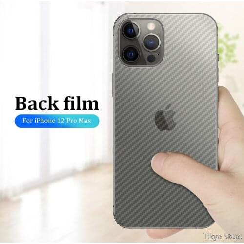 5Pcs/lot Back Film for iPhone 12 Pro Max Protective Sticker Screen Protector for iPhone 12 Pro 12mini Sticker for iPhone 12mini