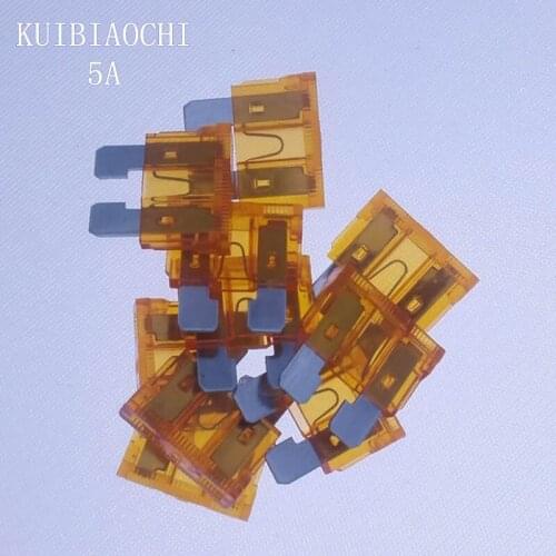 50pcs/lot Medium Car Fuse 5A Auto Car Motorcycle Automotive FUSES APM ATM 5A,Medium Blade Fuse