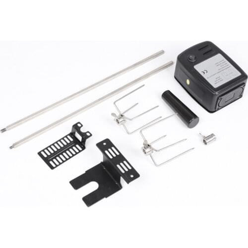 Automatic BBQ Grill Rotisserie Electric BBQ Motor Metal Outdoor Spit Roaster Rod Charcoal Pig Chicken Beef Camping Cooking Tools