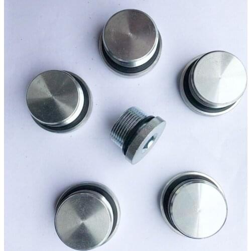 Free shipping for excavator Accessories Xugong Liugong Volvo Doushan Daewoo Walking Motor Gear Oil Screw Drain Valve End Cap