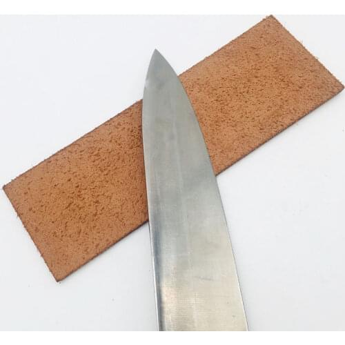 Large leather honing cowhide razor polishing tool sharpening system leather honing