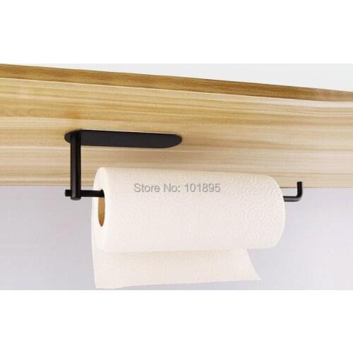 304 Stainless Steel Paper and Towel Rack Kitchen Helper