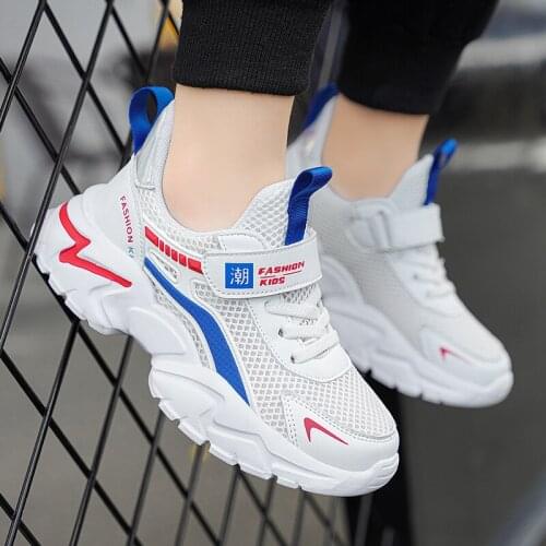 Sneakers Kids Shoes Breathable Mesh Boys Running Shoes Platform Children Casual Shoes Autumn Sport Shoes for Boys Brand 2021 New