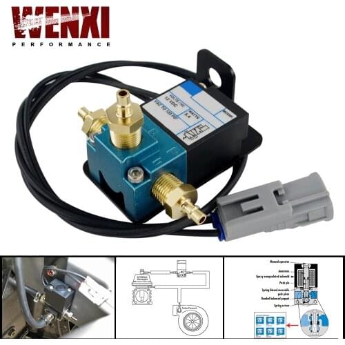 Electronic Turbo Boost Control Solenoid Valve With Plug For 07+ Mitsubishi Evo X WX-ECU04