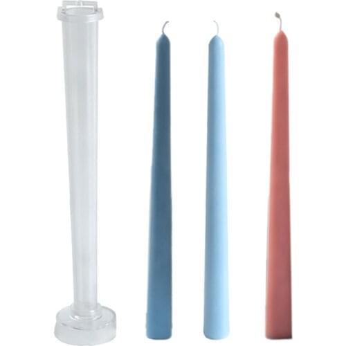 Candle Mold DIY Handmade Crafts Candle Making Molds Rod Shaped Candle Mould #W0