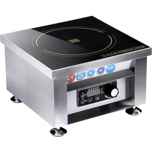 6000W Canteen Induction Cooker 220v Flat Electric Cooking Machine Commercial Big Power Timing heat preservation Waterproof Stove