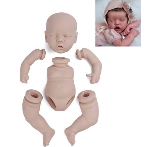 ADFO 12 Inches Twin A Reborn Baby Lifelike Full Vinyl Body Unpainted Unfinished Parts DIY Blank Kit Gift LOL Dolls For Girls