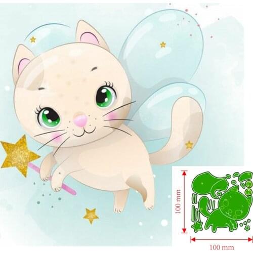 Metal Cutting Dies Animal cat Scrapbooking Paper Cards Decorative Craft Embossing