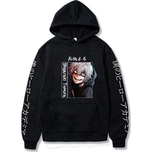 My Hero Academia Long Sleeve Mens Pullovers Women Sweatshirts Autumn Hoodies Women