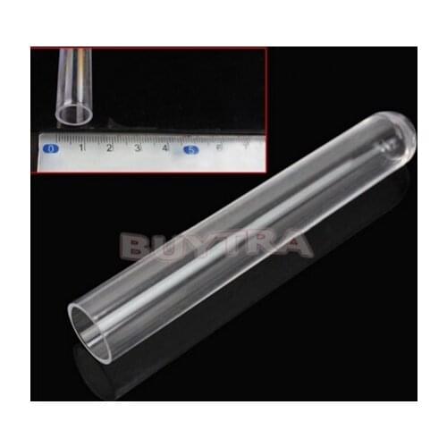 12x100mm 10 Pcs/Pack Test Tubes Clear Plastic School Test Tubes Lab Supplies High Quality