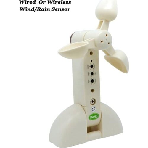 Wireless Wind Sensor Rain Sensor Weather Sensor 433Mhz Transmitter DC12V Compatible with Smart Tuya Switch in our store