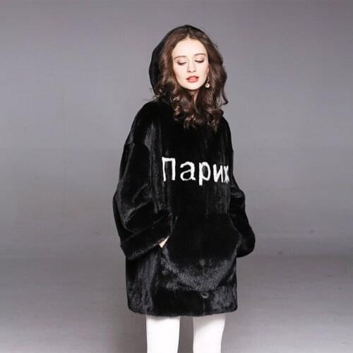 2021 Brand luxury women natural cross mink fur jacket long style with sashes elegant lady high quality Imported winter fur coat