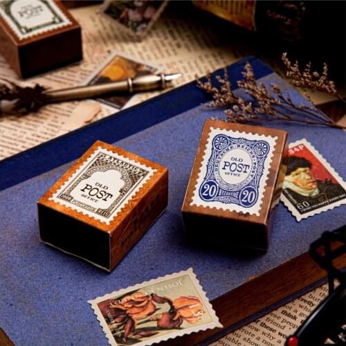 Old Post Scrapbooking Stamp for Photo Album Making Scrapbooking Diary Decor Craft Stationery