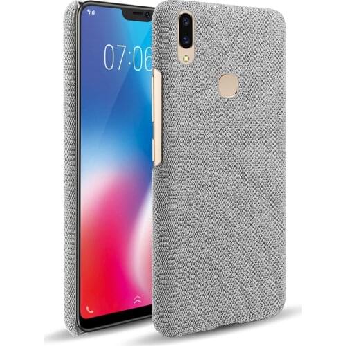Cloth Cases For Vivo V9 Case Slim Retro Cloth Hard Cover For Vivo V9 Cover vivov9 v 9 Cases For Vivo Y85 vivoy85 Z3X Coque Funda
