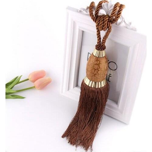 1 pair Exquisite handing Ball Curtains Tieback Curtain Decorative Accessories for Window Decoration Modern Curtain Tassel