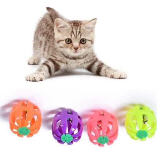 10 Pcs/lot Cat Dog toy Baby Squeakers Rattle Ball Noise Maker Multicolored Pet Insert Dog Toy Interactive Toy