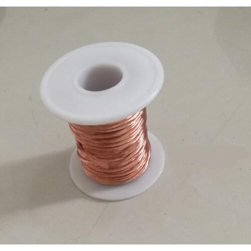 0.1mm*80 Strands Polyurethane Enameled Copper Wire Multi-strand Litz wire ,about 20 meters/lot