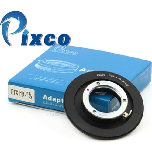Pixco PTX110-M4/3 Lens Adapter Suit For Pentax 110 PTX110 Lens to Suit for Micro Four Thirds 4/3 Camera