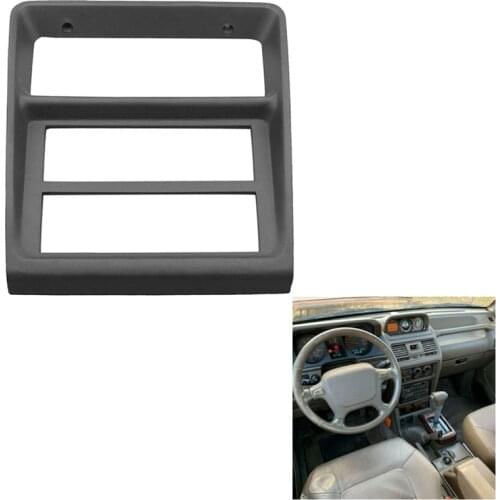 Car Instrument Center CD Box Frame Radio Panel Stereo Surround for Mitsubishi Pajero Montero MK2 1990-1999