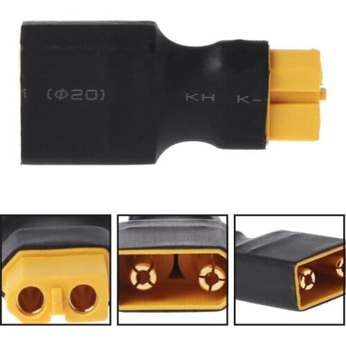 XT90 Male Convert To XT60 Female Connector RC Wireless Car Conversion Adapter
