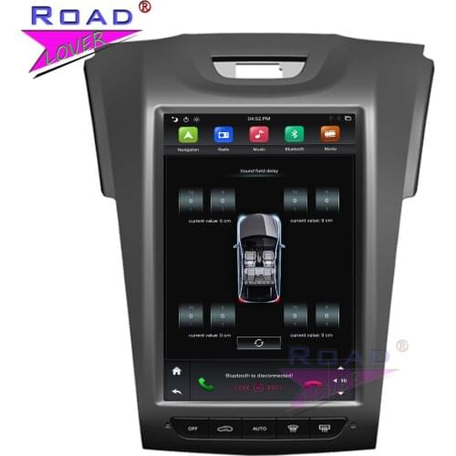 For Chevrolet Isuzu D-MAX 2012-2018 Tesla Style Car Multimedia Player Android 9.0 PX6 4G+64G 6 Core 11.6" Radio Tape Recorder