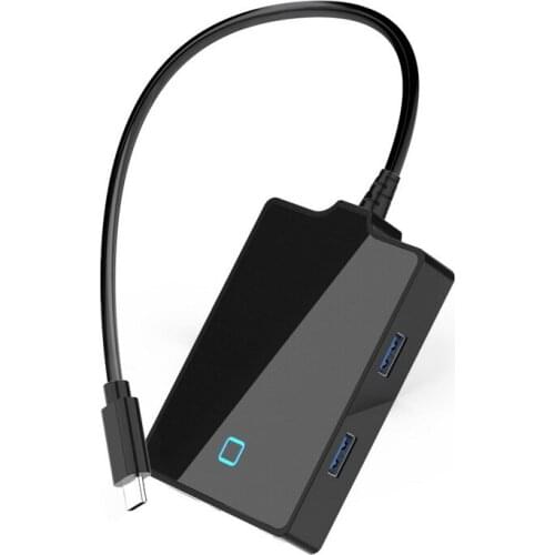 8-In-1 Type-C USB HUB Docking Station USB-C to HDMI/VGA-Compatible Computer Accessories Converter USB3.0 5Gbps Type C Adapter