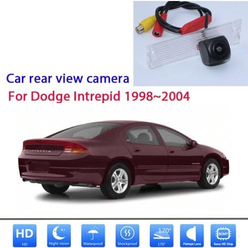 Rear View Camera For Dodge Intrepid 1998 1999 2000 2001 2002 2003 2004 CCD Full HD License Plate Light Camera high quality RCA