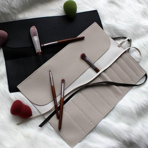 Cosmetic Bag Makeup Brushes Case Portable Bag for Makeup Brush Travel Organizer Rolling Pouch Holder Professional Beauty Tool