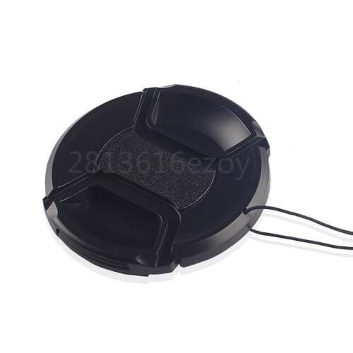 Camera Lens Cap 49mm 52mm 55mm 58mm 62mm 67mm 72mm 77mm 82mm for NIKON D7100 D90 D5500 D7200 for CANON 6D 5D3 77D 5D2