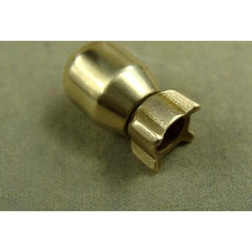 Copper Brass Bomb Shaped Parachute Cord Beads Knife Tool Paracord Lanyard Bead Keychains Charms Pendant Leather Accessories