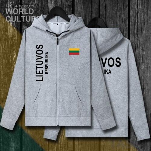Lithuania Lithuanian LTU Lietuva Lietuvos mens fleeces hoodies winter jerseys men jackets and coat tracksuit cardigan clothes