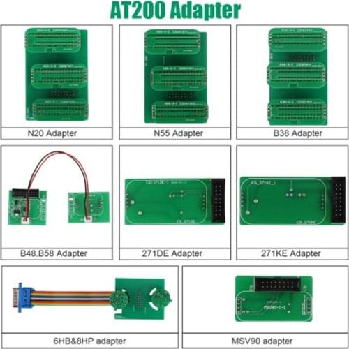 AT200 FC200 Adapters Set No Need Disassembly include 6HP & 8HP / MSV90 / N55 / N20 / B48/ B58/ B38 etc