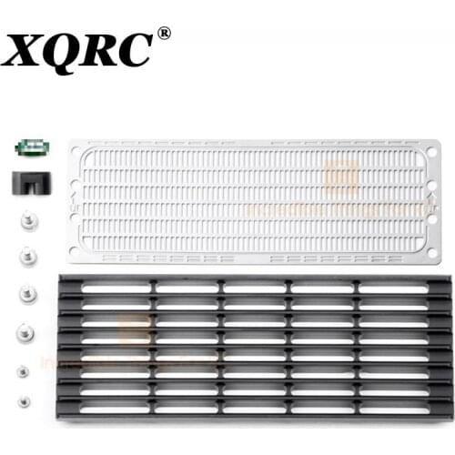 Metal mesh air intake grille water tank fan for 1 / 10 RC tracked vehicle traxxas trx-4 defender trx4 car accessories