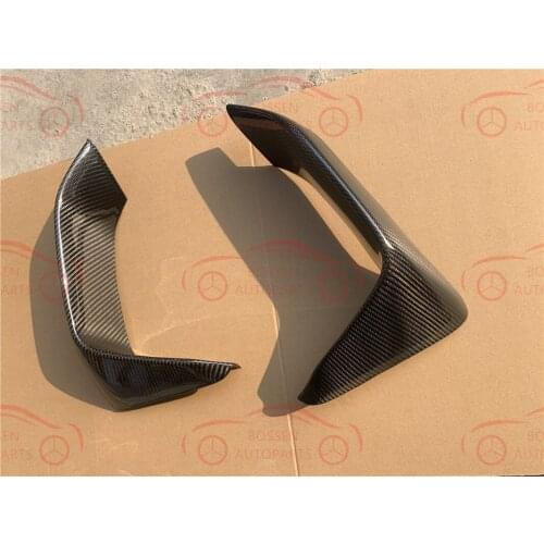 F80 F82 Carbon Fiber Front Bumper Splitter for BMW M3 M4 F80 F82 Sedan Coupe Cabriolet 2014 + Car Front Lip Spoiler Splitter